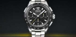 Introducing – The Union Glashütte Belisar Chronograph Sport
on Steel Bracelet