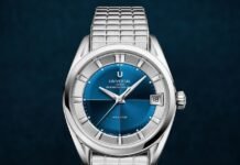 Universal Genève relaunches the Polerouter with 11 new
models in 39 mm and 37 mm