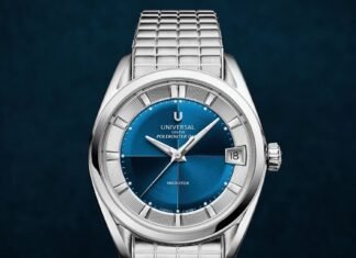 Universal Genève relaunches the Polerouter with 11 new
models in 39 mm and 37 mm