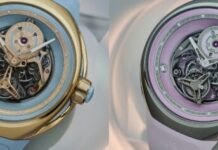 First Look – Vanguart Releases New Versions of the Orb
Flying Tourbillon in Coloured Ceramic