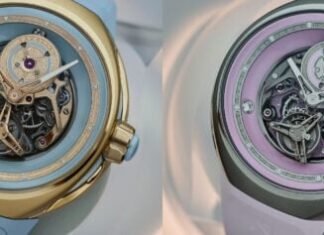 First Look – Vanguart Releases New Versions of the Orb
Flying Tourbillon in Coloured Ceramic