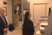 Secretary of State watches ballot counter testing in Lincoln County