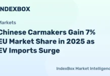 Chinese Carmakers Gain 7% EU Market Share in 2025 as EV Imports Surge