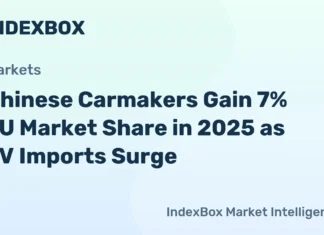 Chinese Carmakers Gain 7% EU Market Share in 2025 as EV Imports Surge