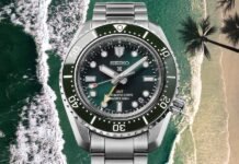 Seiko Just Revealed a Brand-New £1,600 GMT Diver’s Watch With a Bold Green Dial