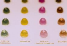 Designer creates jewelry from fruit