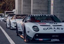 Customized Lamborghini Miura Hits the Road in Japan Joined by a Bespoke Ferrari F40
