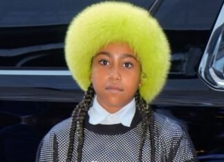North West Shares Look at Her Dazzling 14K White Gold Grills