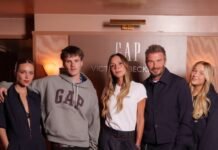 Victoria Beckham’s Gap Launch Was A Family Affair