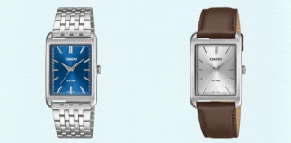 These 4 New Casio Watches Look a Whole Lot Like a Cartier Tank—but They Only Cost $105