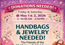 Annual Jewelry & Handbag Sale; Seeking Community Donations