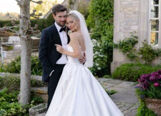 Jack Whitehall and Roxy Horner’s English Country Wedding Included 2 Dresses and an 8-Tier Cake