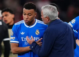 Kylian Mbappe watches closely as Jose Mourinho’s stance on romantic Real Madrid return reportedly emerges