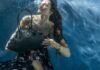 Alexander McQueen takes Manta handbag underwater