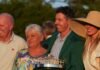 Rory McIlroy’s Mother Spotted With Incredible Custom Handbag At The Masters