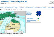 Northern Michigan under flood watch weather alert ahead of rain