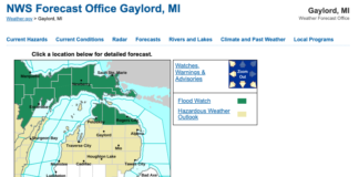 Northern Michigan under flood watch weather alert ahead of rain