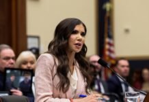 US suspect accused of stealing Kristi Noem’s purse sentenced to three years
