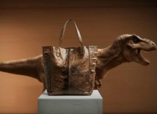 Handbags made of Dinosaur leather?: Scientists and designers unveil a luxury handbag derived from ancient T…