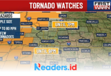 Severe Storms and Tornado Watches Threaten Missouri and Kansas