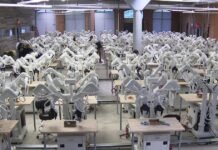 AI robots are learning to do simple human tasks at a factory in Massachusetts