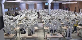 AI robots are learning to do simple human tasks at a factory in Massachusetts