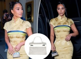 Kim Kardashian’s itty-bitty Hermès bag has a humongous price tag