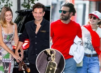 Gigi Hadid’s latest piece of jewelry has a sweet message for boyfriend Bradley Cooper