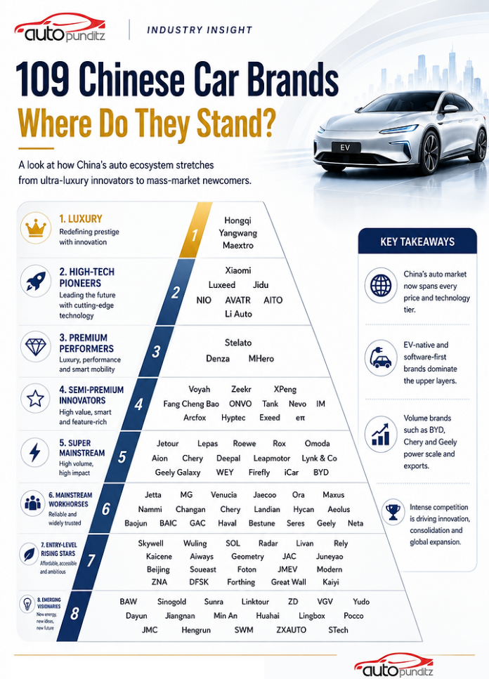 Chinese Car Brands: Where Do They Stand in 2026?