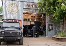 Inside the old Amsterdam factory building the most bespoke Defenders