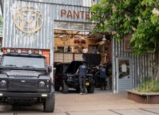 Inside the old Amsterdam factory building the most bespoke Defenders