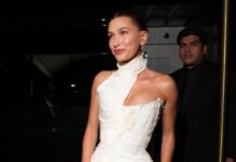 Hailey Bieber Slipped Into a Teeny-Tiny Dress for the 2026 Met Gala After-Parties