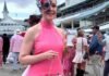 Handbag containing 20 thousand hand-placed crystals makes Kentucky Oaks debut