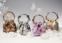 The Jimmy Choo handbags inspired by paper-cut artist Helen Musselwhite