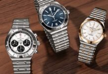 The 2026 Breitling Chronomat: slimmer profiles and refined
architecture