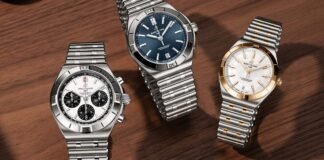 The 2026 Breitling Chronomat: slimmer profiles and refined
architecture