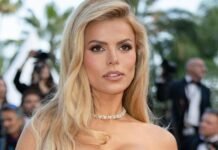 Brooks Nader Goes Topless in Nothing but Chopard Jewelry
