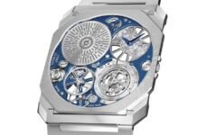 Bulgari Octo Finissimo Ultra Tourbillon Platinum 104344
continues the exceptional ultra-thin saga