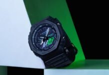 Casio officially releases new green G-Shock watches in the US