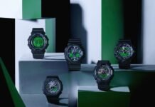 Casio launches five neon-accented Electro Green G-Shock watches in the US
