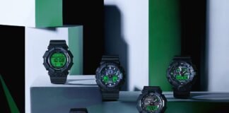 Casio launches five neon-accented Electro Green G-Shock watches in the US