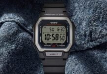 Casio launches two new square digital display watches in Europe