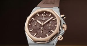 Mixed Materials: Girard-Perregaux’s Two-Tone Laureato
Chronograph