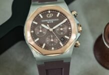 First Look – The Two-Tone & Chocolate
Girard-Perregaux Laureato Chronograph 42mm