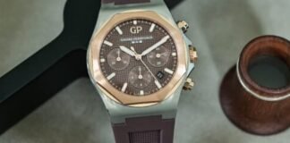 First Look – The Two-Tone & Chocolate
Girard-Perregaux Laureato Chronograph 42mm
