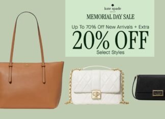Kate Spade Outlet is having a massive Memorial Day sale with handbags marked down to as low as $59