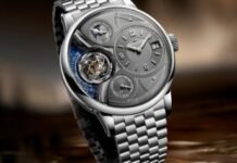 Introducing – A New Platinum Version of the Jaeger-LeCoultre
Duometre Heliotourbillon Perpetual