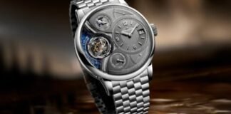 Introducing – A New Platinum Version of the Jaeger-LeCoultre
Duometre Heliotourbillon Perpetual