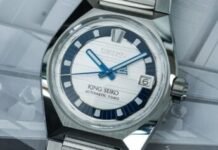 First Look – The King Seiko Vanac Limited Edition HKF004 in
Seiko Blue Dial