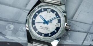 First Look – The King Seiko Vanac Limited Edition HKF004 in
Seiko Blue Dial